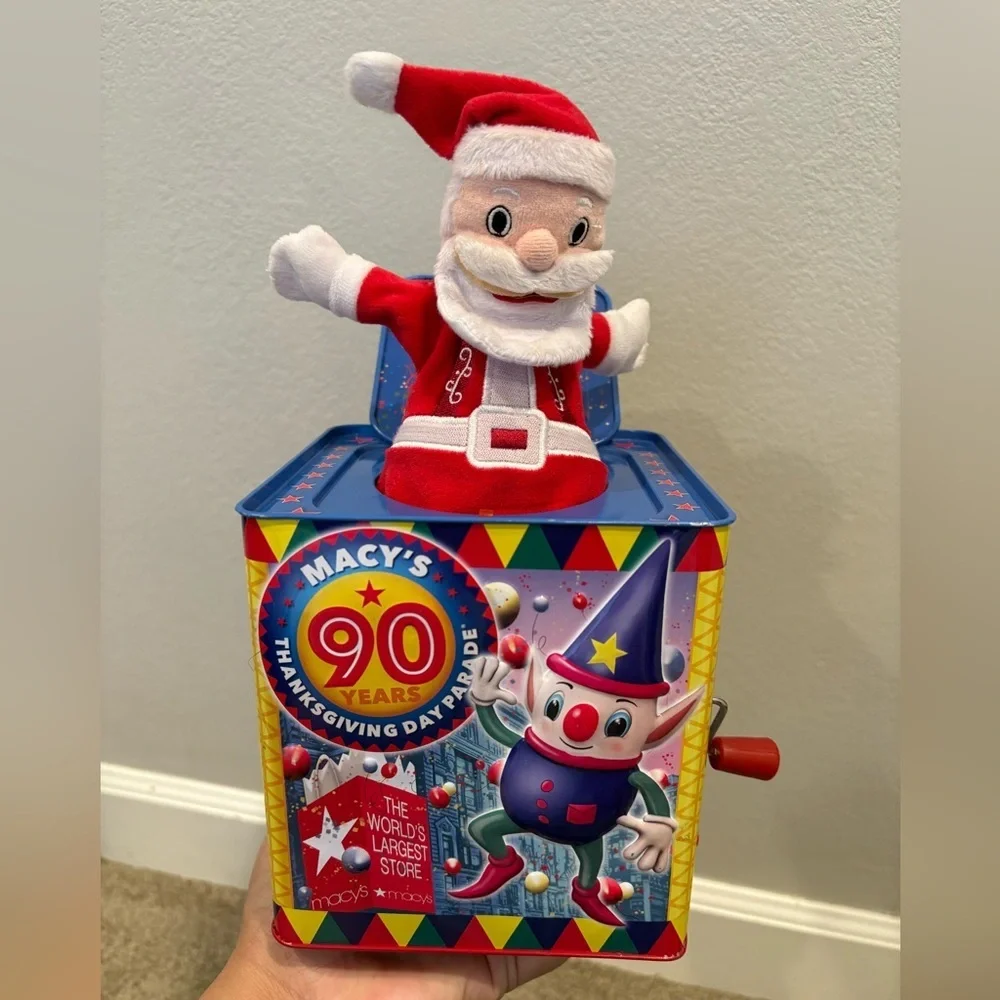 Macy's 90th Thanksgiving Day Parade Jack-in-the-Box toy By Schylling 2016 Works!